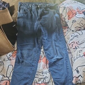 No Boundaries Relaxed Fit Blue Jeans